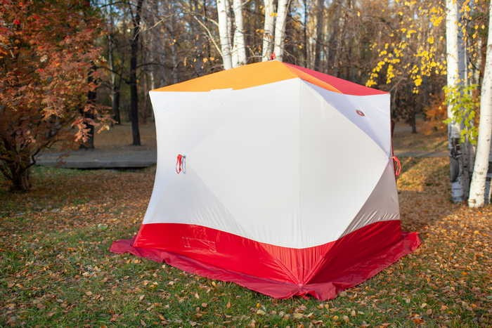 Палатка для рыбалки Медведь КУБ-4 Утепленная в Тольятти