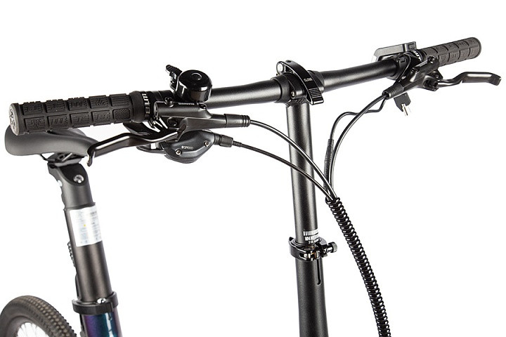 Электровелосипед складной Carbon 20" Sporto в Тольятти