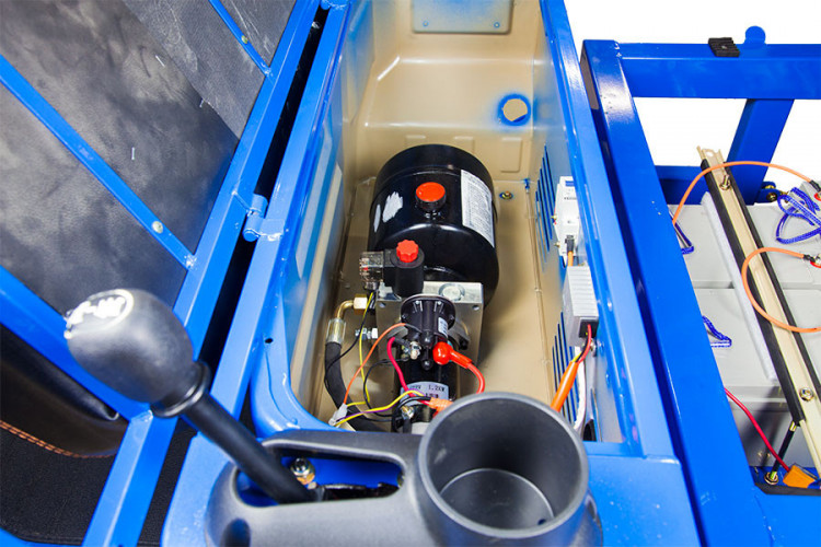 Грузовой электрический трицикл Rutrike D5 1700 гидравлика в Тольятти